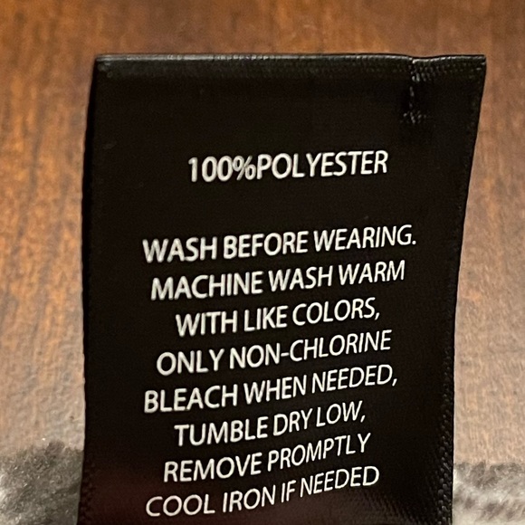 Cuddl Duds Womens PONCHO S/M Gray Soft Teddy Bear Fleece Oversized - Picture 9 of 9